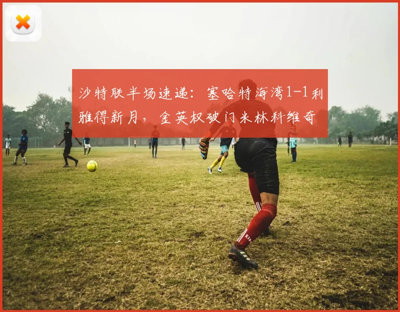 沙特联半场速递：塞哈特海湾1-1利雅得新月，金英权破门米林科维奇火速回应